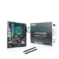 Материнская плата ASUS PRIME H810M-A WIFI, LGA 1851, Intel H810, 2xDDR5, 4xSATA, 2xM.2, 1xPCIe 4.0 x16, 1xPCIe x1, 1xDP, 1xHDMI, 1x1Gb LAN, Wi-Fi, 4xUSB 2.0, 2xUSB 3.2 Gen 2, 3x3.5 мм, 7.1, Micro-ATX