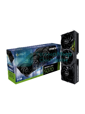 Видеокарта Palit NVIDIA GeForce RTX 5070 GamingPro 12Gb PCI-E 192bit GDDR7 2325/28000 HDMIx1 DPx3 HDCP Ret