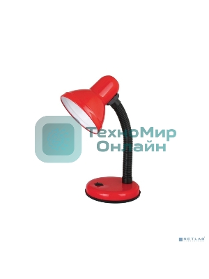 Светильник UF-301P С04 настол. 230В 60Вт красн. Ultraflash 12898
