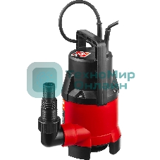 Насос ЗУБР НПГ-М1-400 мастер м1 погружной дренажный для грязной воды d частиц до 35мм 400Вт 125л/м