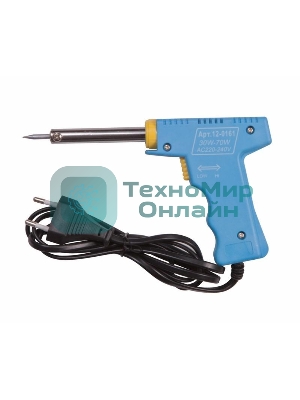 Паяльник-пистолет импульсный Rexant, 30 Вт/70 Вт, 230 В, серия 