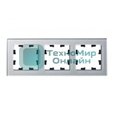 Рамка 3-м AtlasDesign Nature стекло алюм. SchE ATN320303