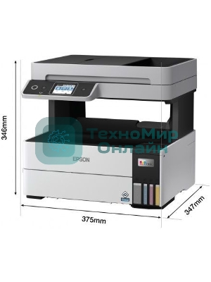 МФУ струйное Epson L6490 (C11CJ88405), A4, цветной, печ. до 17 стр/мин. (ч/б) до 9.5 стр/мин. (цвет), 1200 x 4800 dpi (печать) 1200x2400dpi (скан.), USB, RJ-45, Wi-Fi