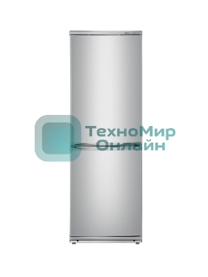 Холодильник Atlant XM-4012-080 серебристый двухкамерный 201/101л морозилка снизу