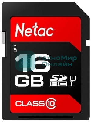 Флеш карта SDHC 16Gb Netac P600 NT02P600STN-016G-R