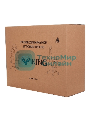 Кресло Бюрократ VIKING 6 KNIGHT BR FABRIC коричневый, ткань, 120 кг, механизм качания