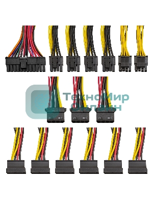 Блок питания ExeGate 750PPE, 750W, (ATX, APFC, SC, КПД 80% (80 PLUS), 12cm fan, 24pin, 2x(4+4)pin, 4xPCI-E, 6xSATA, 3xIDE, черный, кабель 220V 1,8м с защитой от выдергивания)