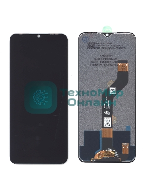 Дисплей для Tecno Spark 5 Air черный