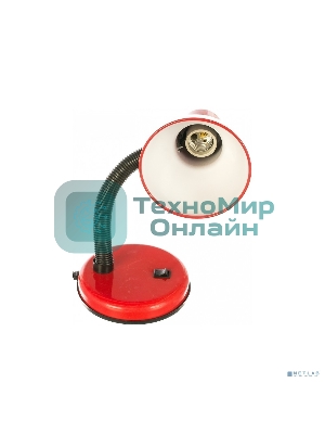 Светильник UF-301P С04 настол. 230В 60Вт красн. Ultraflash 12898