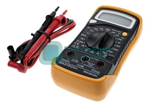 Мультиметр цифровой Master MAS830L IEK TMD-3L-830