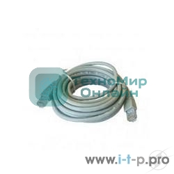 Коммутационный шнур Комм шнур, UTP, кат 5e, 7.5 м с RJ45 серый