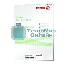Наклейки Polyester XEROX SRA3, 100 листов, белые (Durapaper)