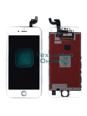 Дисплей Amperin для Apple iPhone 6S в сборе с тачскрином (IPS), белый