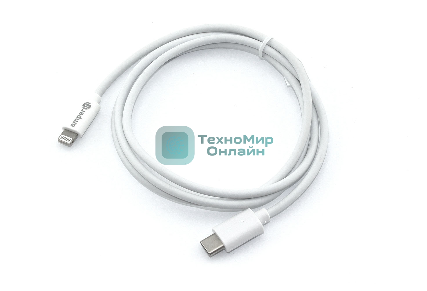 Кабель для зарядки Amperin Type-C - Lightning 1m белый (YDS-C-CL)