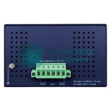 Коммутатор PLANET IGS-1600T IP30 Industrial 16-Port 10/100/1000T Gigabit Ethernet Switch (-40~75 degrees C, dual 12~48V DC/24V AC),UL certified