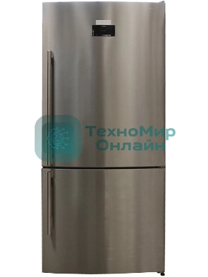 Холодильник Sharp SJ653GHXI52R серебристый двухкамерный 400/164 л морозилка снизу, No Frost