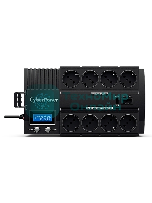 Источник бесперебойного питания CyberPower BR700ELCD 700VA/420W USB/RJ11/45 (4+4 EURO)