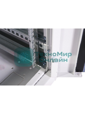 Шкаф телекоммуникационный напольный ЭКОНОМ 42U (600 × 800) дверь перфорированная 2 шт.