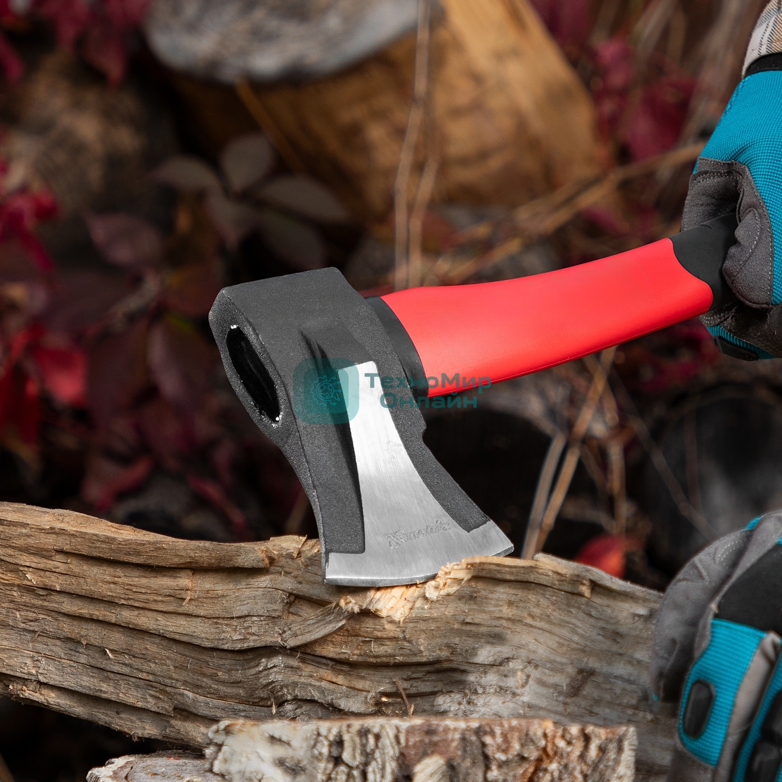 Топор-колун Matrix ''optimal''с клиновид.полотном 1000г,фиберглас.двухкомп.топорище 400мм