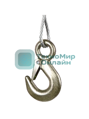 Лебедка шестеренчатая Matrix тяга - 0,8 т, 9 м, тросовая