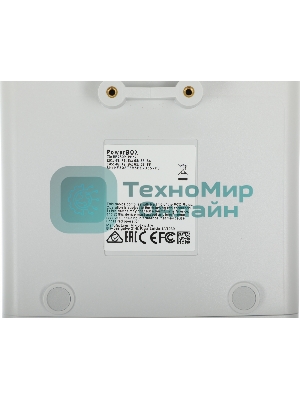 Маршрутизатор MikroTik RB750P-PBr2 PowerBox with 650MHz CPU, 64MB RAM, 5xLAN (four with PoE out), RouterOS L4, outdoor case, PSU, PoE, mounting set