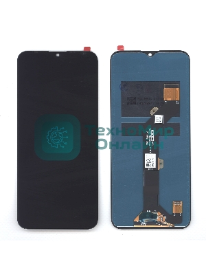 Дисплей для Tecno Spark 6 Go черный