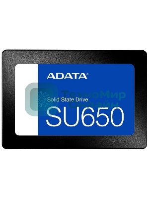 Накопитель SSD ADATA Ultimate SU650, 1Tb, SATA III, 2.5