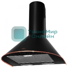 Вытяжка каминная Elikor Эпсилон 60П-430-П3Л черный/бронза, 60 см, 430 куб. м/ч, 54 дБ