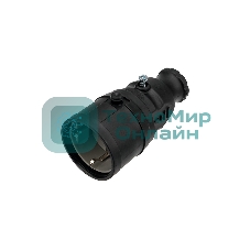 Розетка переносная влагозащищенная Rexant, с/з, 16 А, IP20/44 каучук