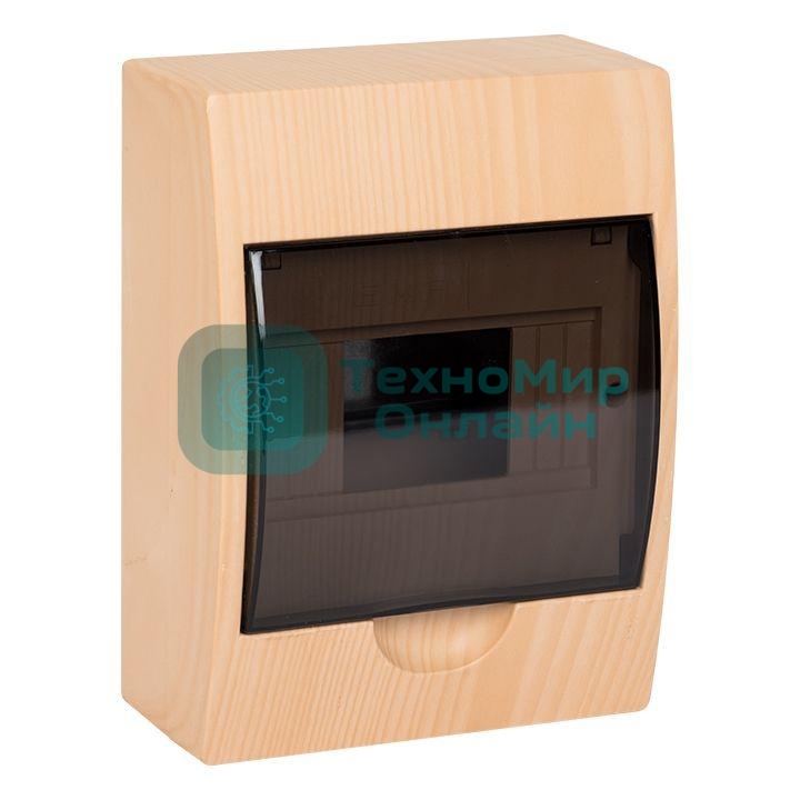 Щит распределительный навесной EKF pb40-n-6-light ЩРН-П-6 светлое дерево IP41 PROxima