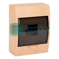 Щит распределительный навесной EKF pb40-n-6-light ЩРН-П-6 светлое дерево IP41 PROxima