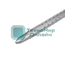 Отвертка реверсивная комбинированная Rexant двухсторонний стержень 120 мм (крестовая PH 2, шлицевая SL 6 мм), двухкомпонентная рукоятка