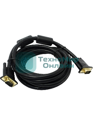 Кабель Vention VGA 15M/15M с 2 ферритовыми фильтрами - 3 м