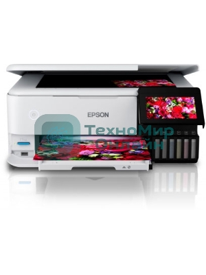 МФУ струйное Epson L8160 (C11CJ20404/403/402) A4 Duplex Net WiFi USB RJ-45 черно-белый