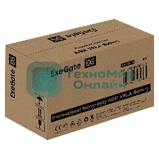 Аккумуляторная батарея ExeGate HR 12-65 (12V 65Ah, под болт М6)