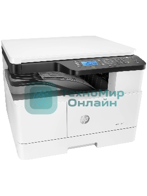 МФУ лазерное HP LaserJet MFP M438n (8AF43A), A3, ч/б, печ. до 22 стр/мин. (А4) до 12 стр/мин. (А3), 1200 x 1200 dpi (печать), 600x600dpi (скан.), USB, RJ-45