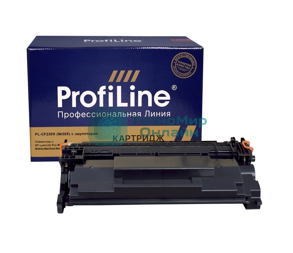 Картридж лазерный ProfiLine PL-CF259X (№59X) для принтеров HP LaserJet Pro M304a/M404dn/M404dw/M404n/M428dw/M428fdn/M428fdw 10000 копий