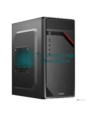 Компьютерный корпус Ginzzu D180 2хUSB 2.0,AU w/o PSU