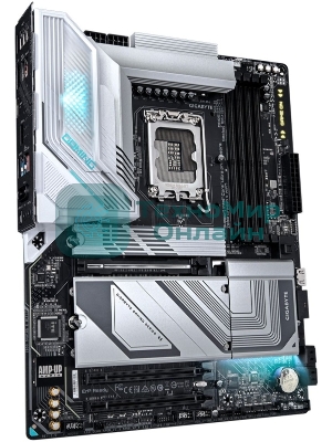 Материнская плата Gigabyte Z890 GAMING X WIFI7, LGA 1851, Intel Z890, 4xDDR5, 4xSATA, 4xM.2, 1xPCIe 5.0 x16, 2xPCIe 4.0 x4, 1xDP, 1xUSB-C, 1x 2.5Gb LAN, 3xUSB-A 3.2 Gen 1, 2xUSB-A 3.2 Gen 2, 4xUSB-A 2.0, 1xUSB4, 2x3.5 мм, 7.1, ATX