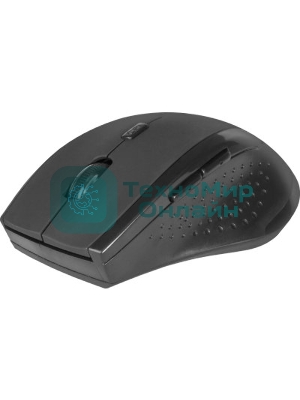 Мышь беспроводная Defender Accura MM-365 черный, 1600 dpi, радиоканал, USB, кнопки - 6