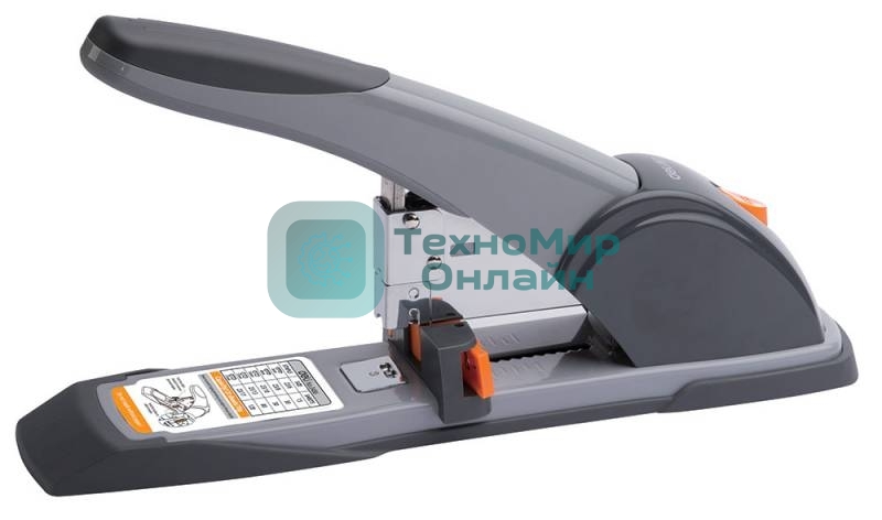 Степлер мощный Deli E0486 23/6 23/8 23/10 23/13 23/15 23/17 (120 листов) ассорти/белый 100 скоб коробка