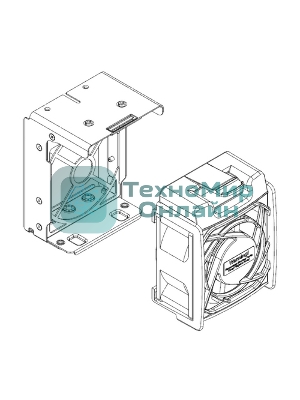 Набор охлаждения Supermicro SC747B X10 Passive GPU Kit