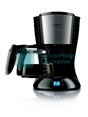 Кофеварка капельная Philips HD7459/20 черный, исп. кофе - молотый, 1.2 л, 1000 Вт.