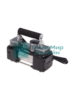 Компрессор поршневой автомобильный усиленный двухпоршневой (75л/мин, 10 АТМ) Rexant