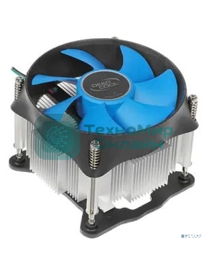 Кулер для процессора DEEPCOOL THETA 31 PWM 1700 черный/синий, 92 мм, алюминий/медь, 2400 об/мин, 30.3 дБ, 4 pin, 95 Вт, 66 мм