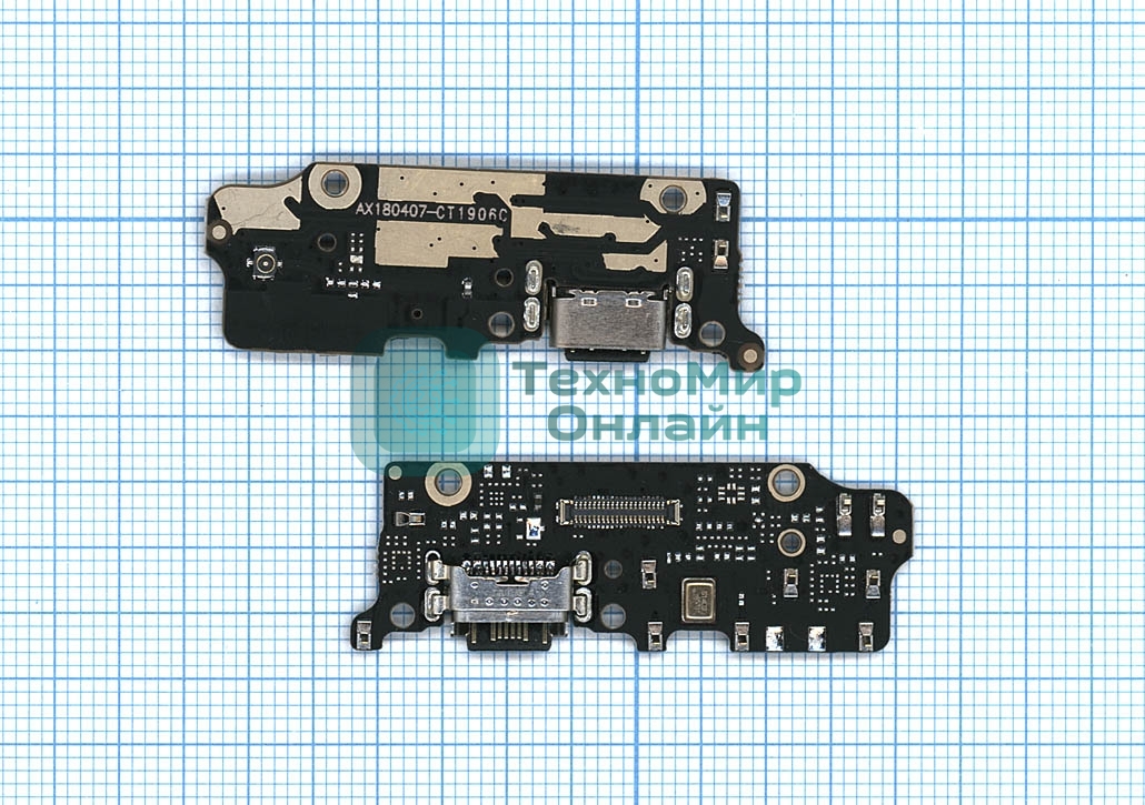 Плата разъема питания с микрофоном для Xiaomi A2/Mi6x