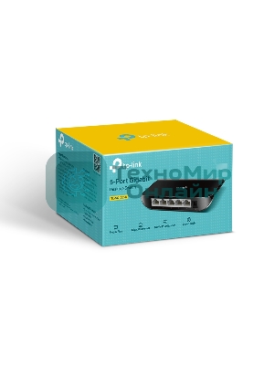 Коммутатор TP-Link SMB TL-SG1005D Коммутатор 5-port Gigabit Switch, plastic case