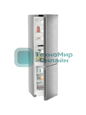 Холодильник Liebherr Pure CNsdc 5703-22 001 серебристый SmartSteel двухкамерный 266/94л морозилка снизу