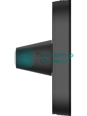 Умный замок Aqara Smart Door Lock U300 навесной разбл.отпеч.паль./код/пар/NFC/прил/мех.кл черный (DL-D02D BL)