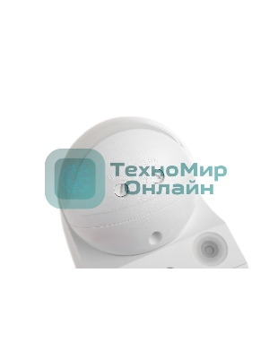 Детектор движения ДД 010 1100Вт угол. обз. 180град. IP44 бел. IEK LDD10-010-1100-001